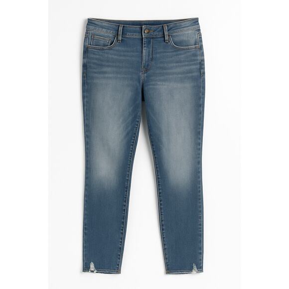 Jaugeans Selvedge Jeans 10 Rolled Cuff Distressed Hem - Picture 3 of 10